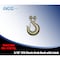 Tie 4 Safe G70 5/16" Clevis Slip Hook Flatbed Truck Trailer Transport Tow Chain Hook, 2PK FH407-516-2 - alternate 4